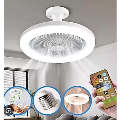 Ventilador com Led para teto pronto entrega