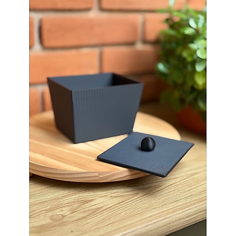 Porta Margarina Texturizado 500g Organizador Elegante Mesa e Geladeira Elegante. Pratico e funcional