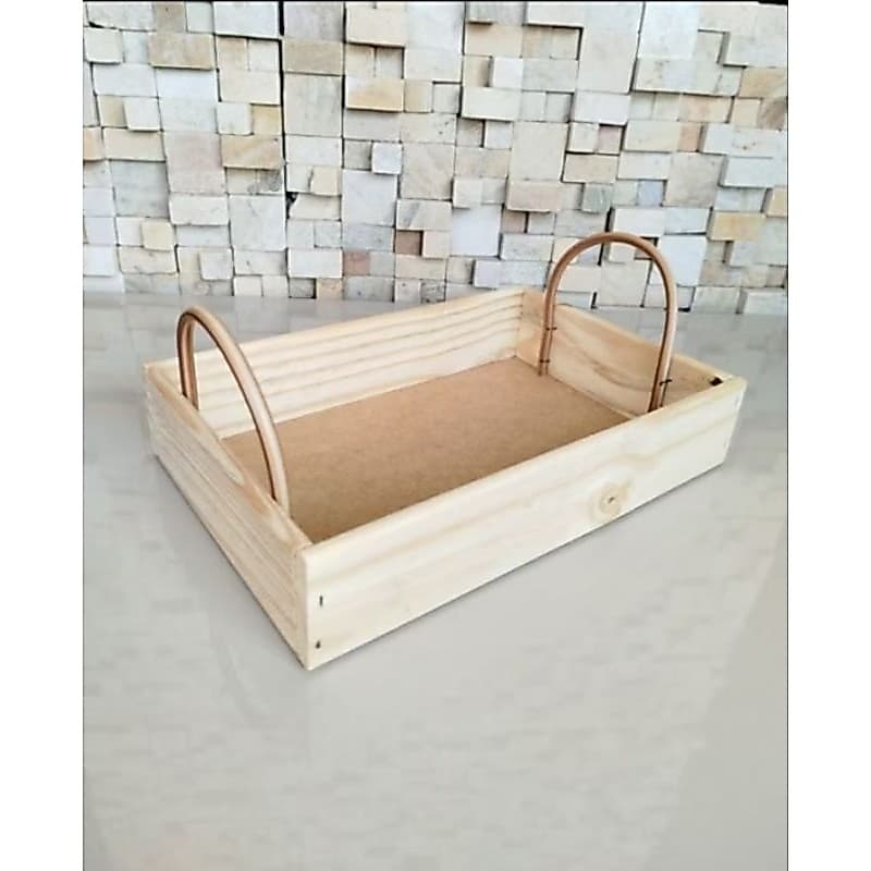 kit com 10 bandeja Café da Manhã de 40x30x7cm