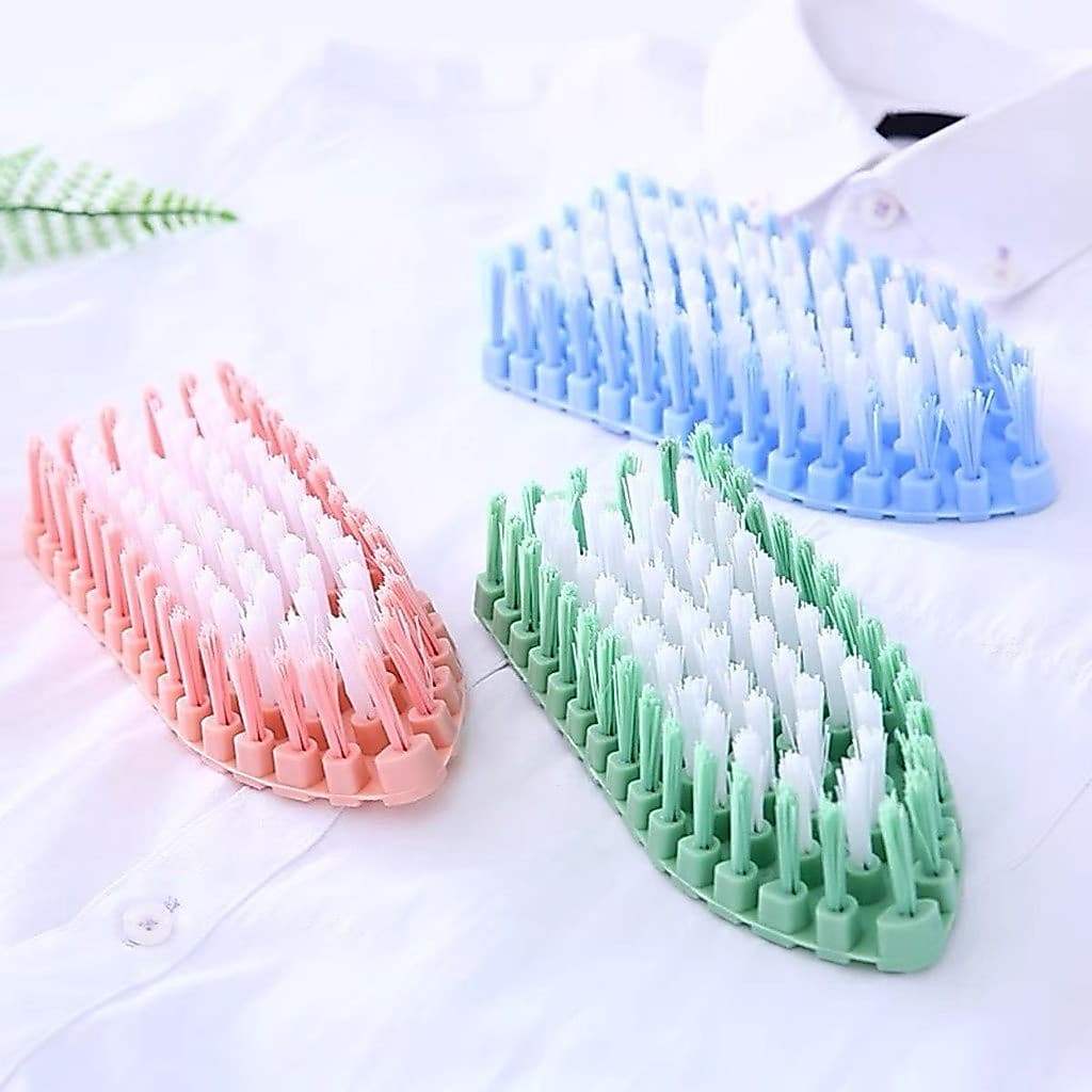 Escova Dobrável Limpeza De Superfícies Curvas Flexível Cores sortidas Resistente