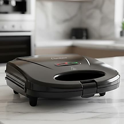 Sanduicheira e Grill 2 em 1 preta 110v