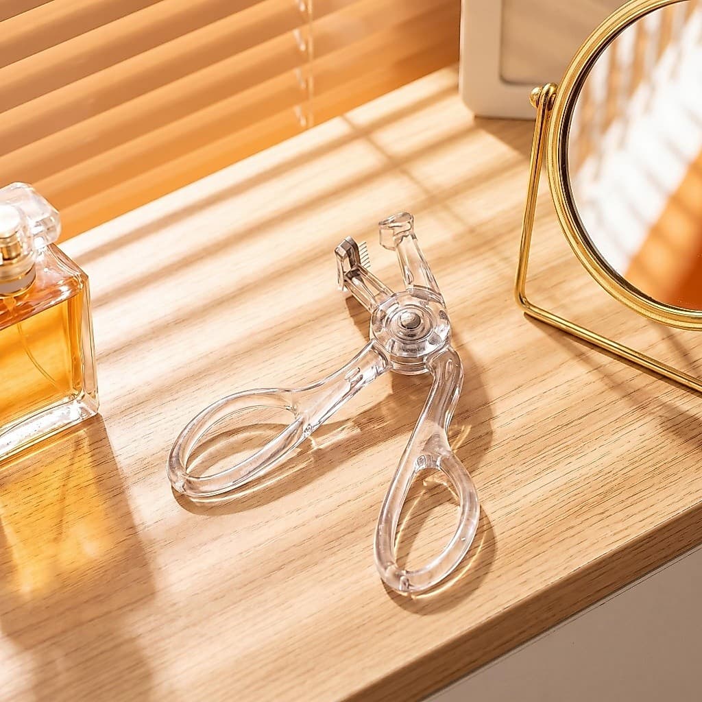 Curvador de Cílios Transparente Resistente Uso Doméstico