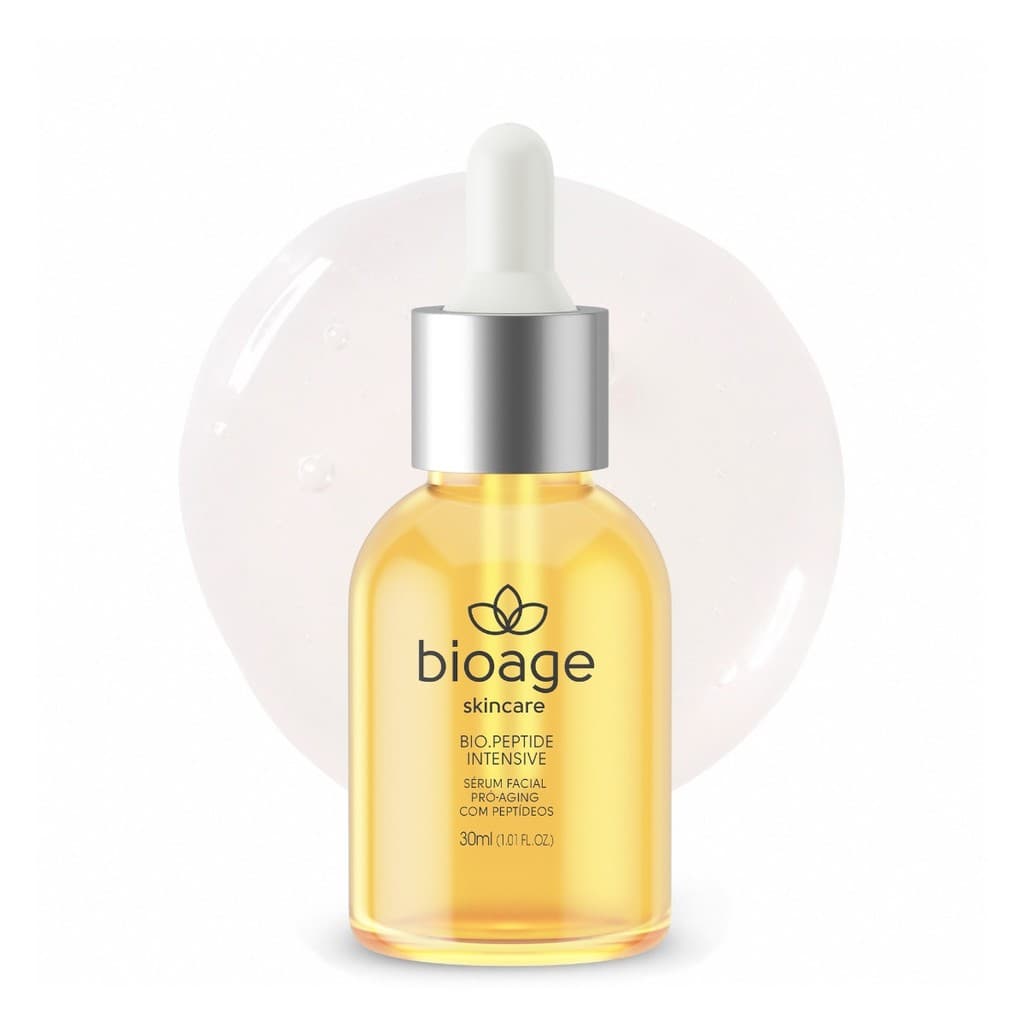 Sérum Facial Intensivo Bioage Bio.Peptide 30ml - Tratamento Facial Anti-idade Peptídeos Ativos Preenchedores