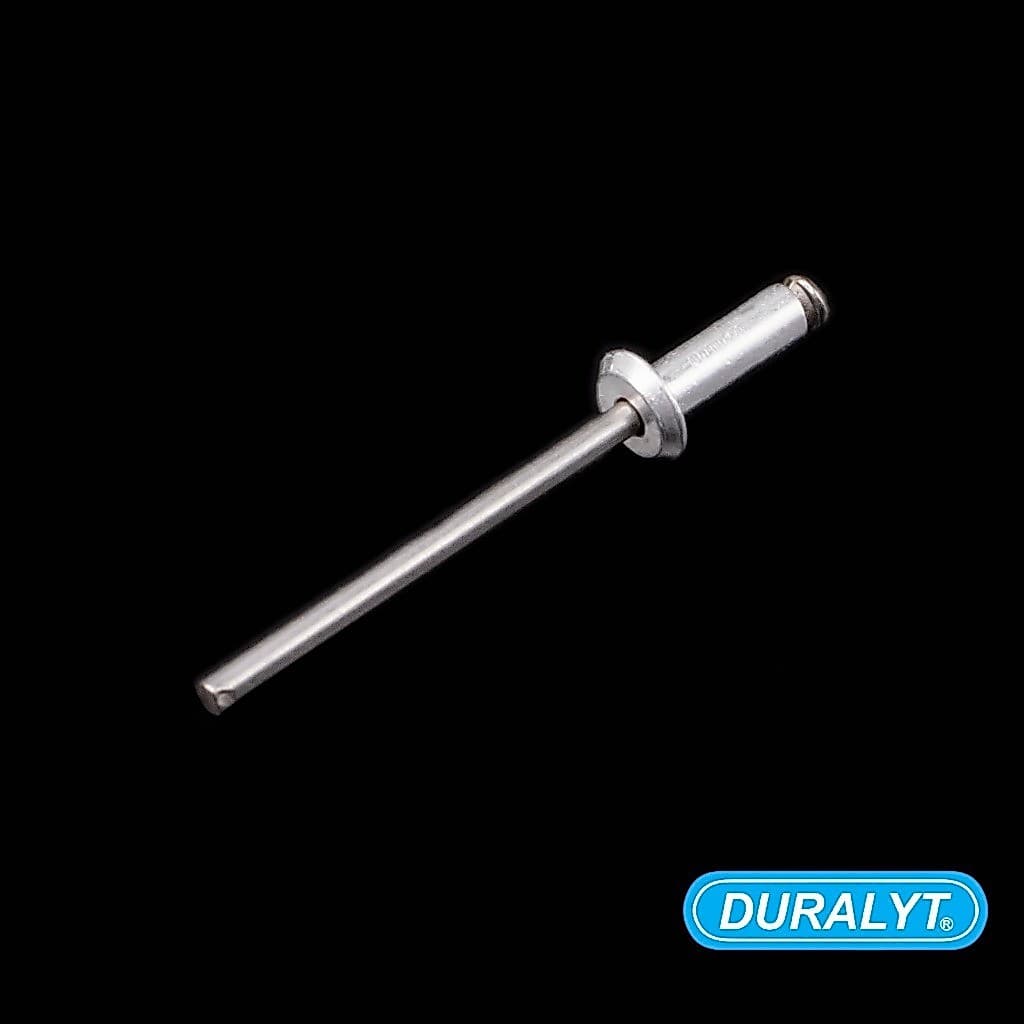 REBITE POP REPUXE DURALYT DIVERSOS TAMANHOS KIT - 500 PEÇAS