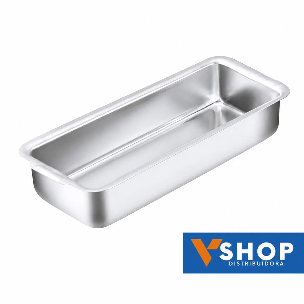 Forma de  Pão Caseiro e Bolo Inglês Gelo Cuca nº1 23,5 × 11,5