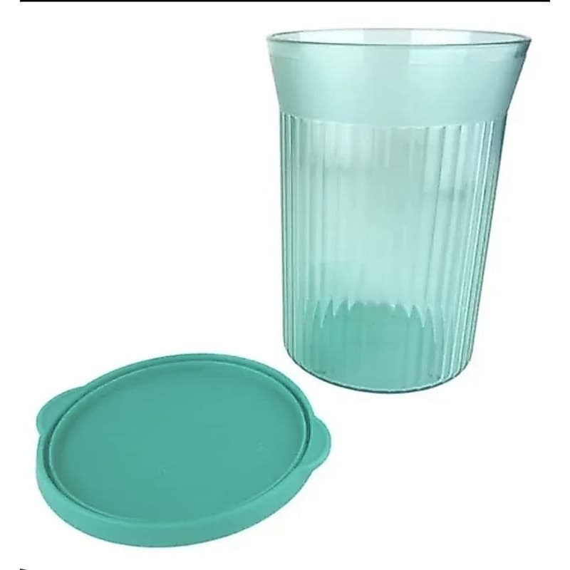 Porta petisco 630ml mint - tupperware