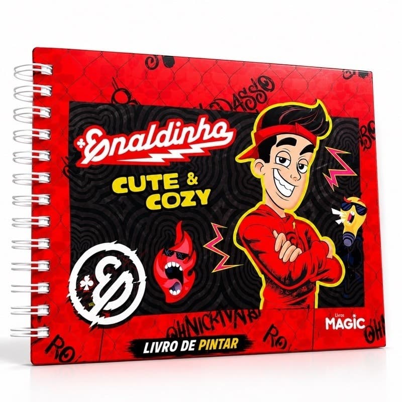 Livro de Colorir Enaldinho - Cute & Cozy