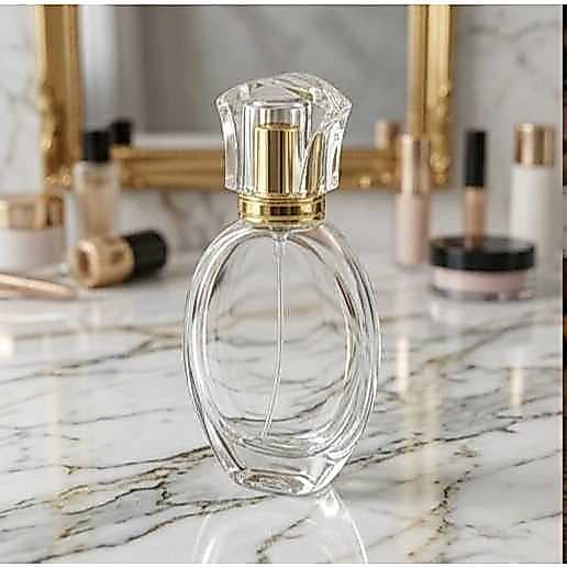 Frasco Vidro 50ml Para Perfume Com Válvula Spray R.2918