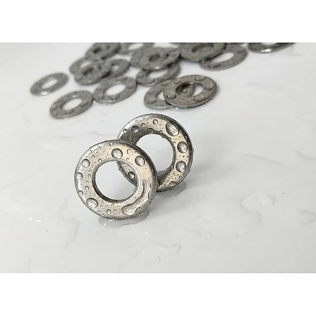 Cojunto 50 unidades Arruela Inox 304 Lisa 3/8 Polegadas Para Fixação Universal