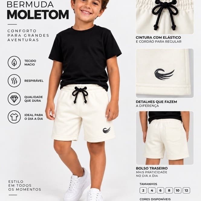 short infantil moletom bermuda masculina juvenil de moleton