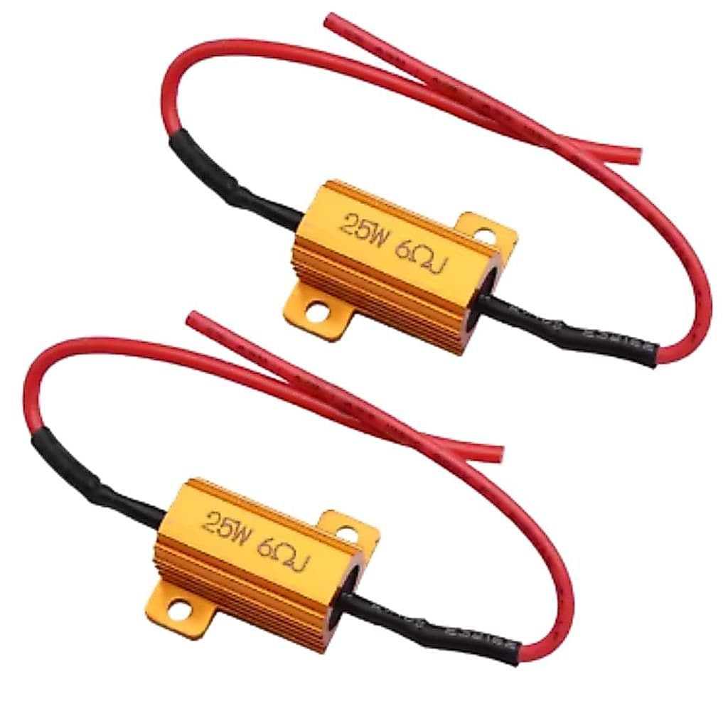 KIT 2 RESISTOR CANCELLER 25W 6RJ LIVRE ERROS