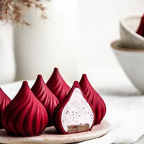 6 molde de Mousse ciclone contínuo influenciador de Chocolate comendo molde de gelo