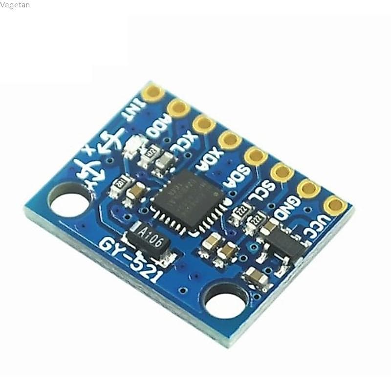 Veg MPU6050 Módulo Detecção 3 Eixos Para Projetos Microcontrolador 16 Bits