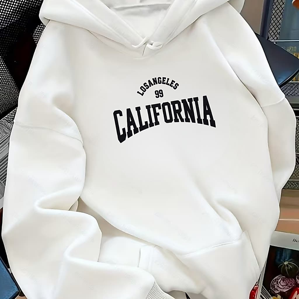 Blusa de frio Moletom Feminino moletom de Frio Casaco de Inverno Masculino Suéter Cinza Branco Blusão Bolso California