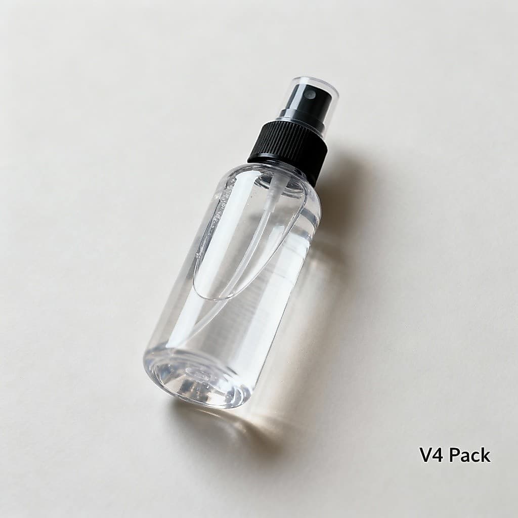 100 Frascos Plástico Pet cilindricol 60ml Válvula Spray Para Perfume