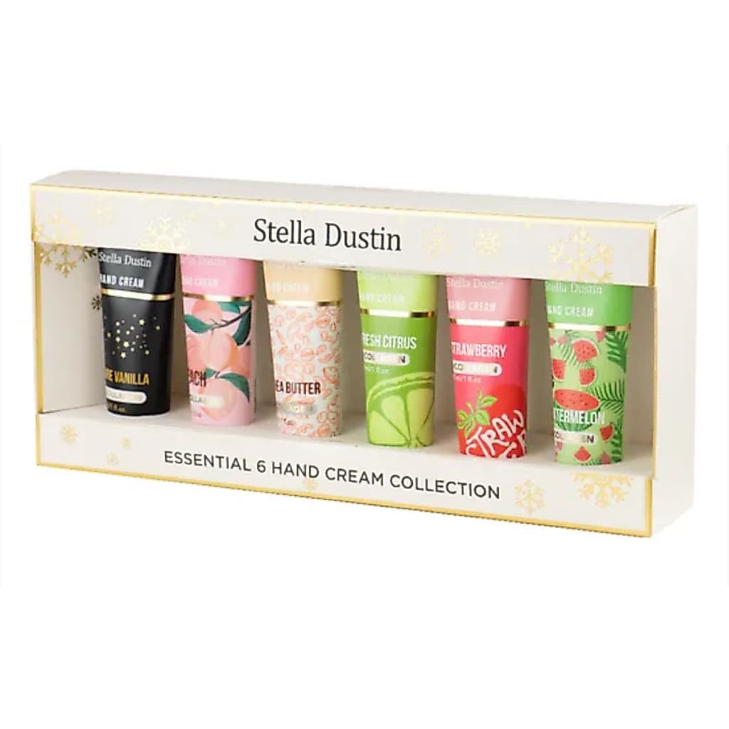 Kit Creme pra Mãos Stella Dustin Essential Hand Cream Collection 30ML