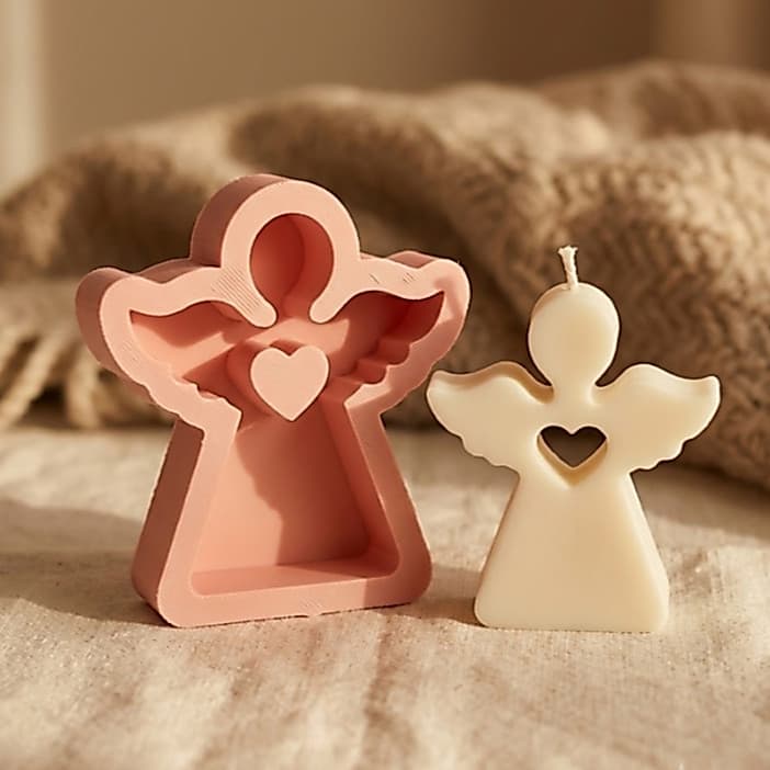Forma de Silicone Anjo