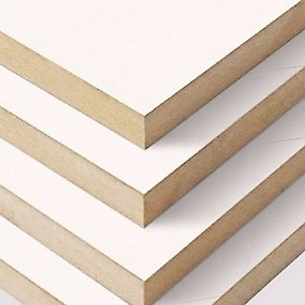Placa Chapa MDF Branco 15mm Vários Tamanhos Tampo Prateleira MDF sob Medida