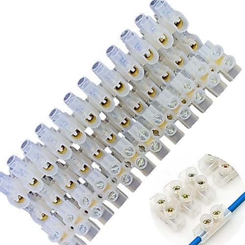 5 Barras Conector Eletrico Tipo Sindal 12 Bornes 2,5 A 4,0mm