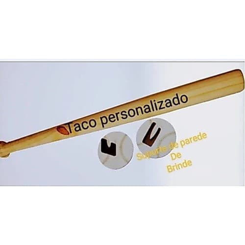 Kit Taco De Baseball  10 Pelo Preço De 9 Personalizado+ Supo