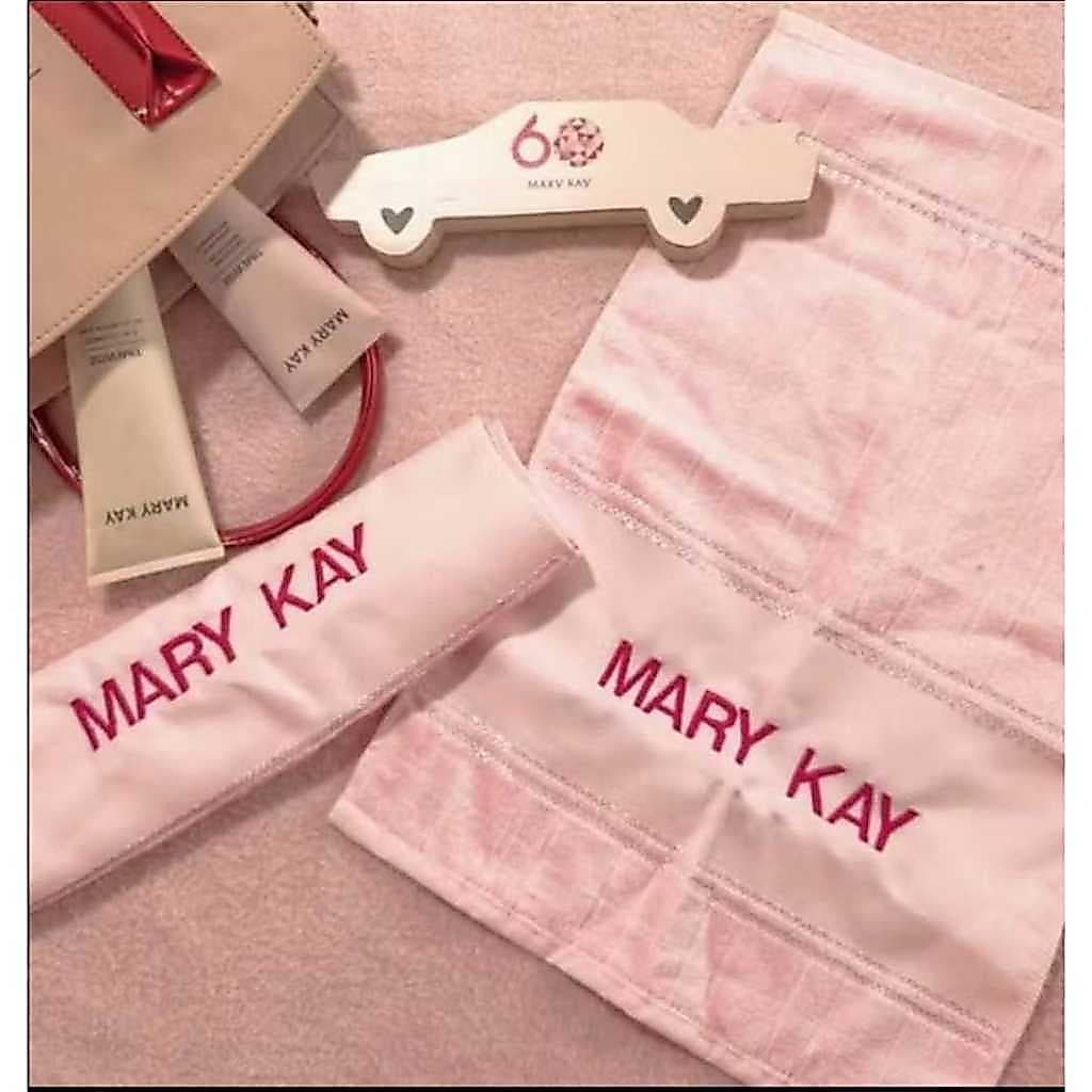 Toalha de Lavab Bordada Personalizada - Mary Kay