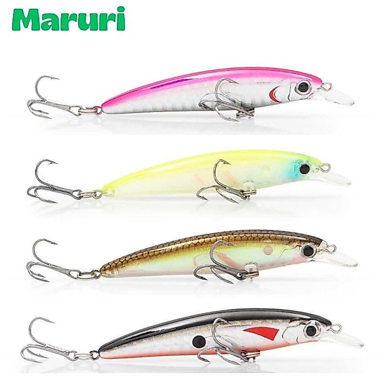 Isca Artificial modelo Spritz 82 Floating, tamanho 8.2 cm, peso 7.5 gr, garatéia n° 8, marca Maruri