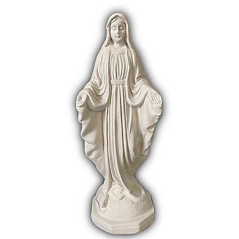 Nossa Senhora das Graças 19cm em Gesso Cru
