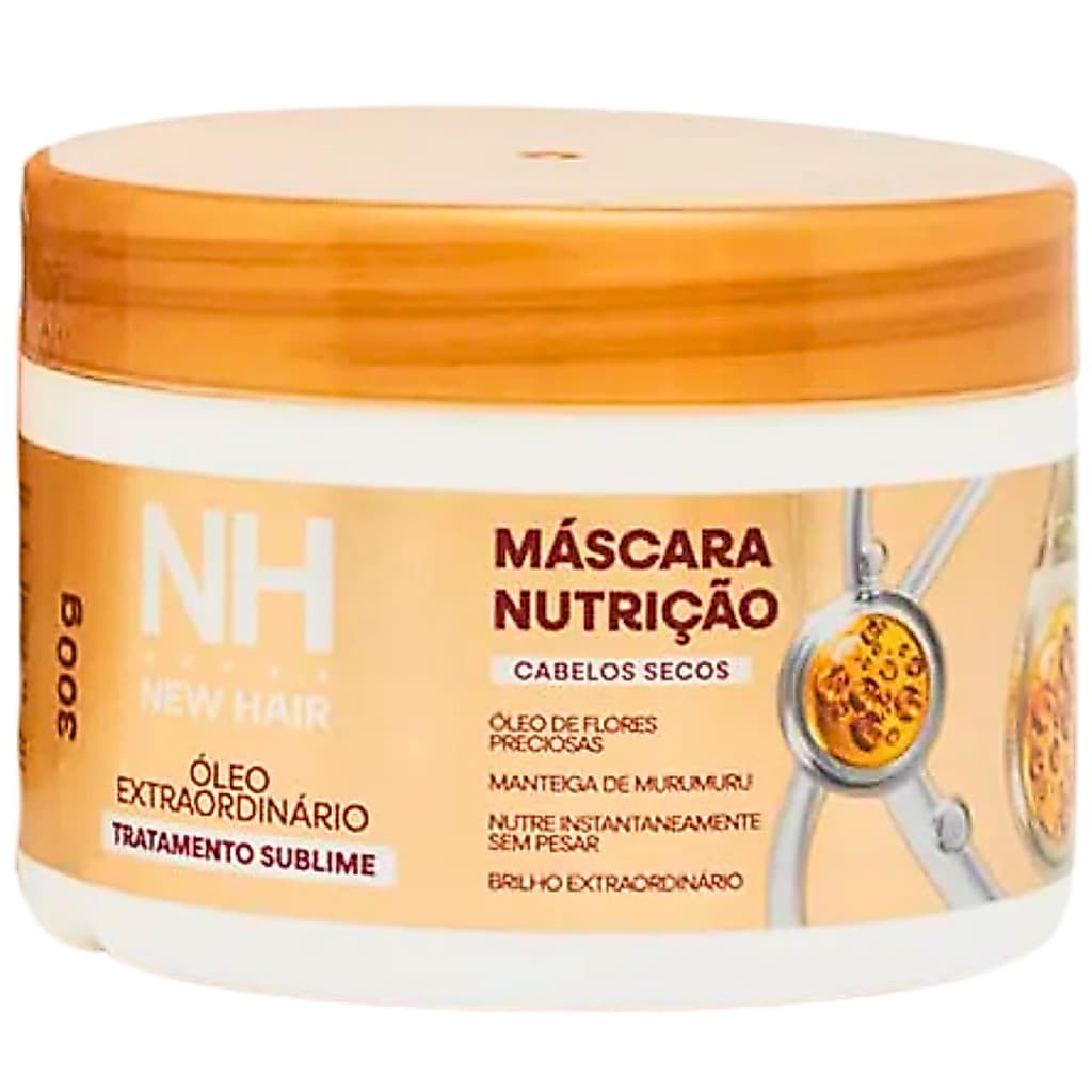 Máscara de Hidratação Óleo Extraordinário New Hair - 300g