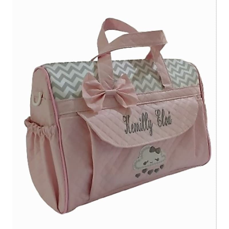 Bolsa G  malinha para maternidade personalizada