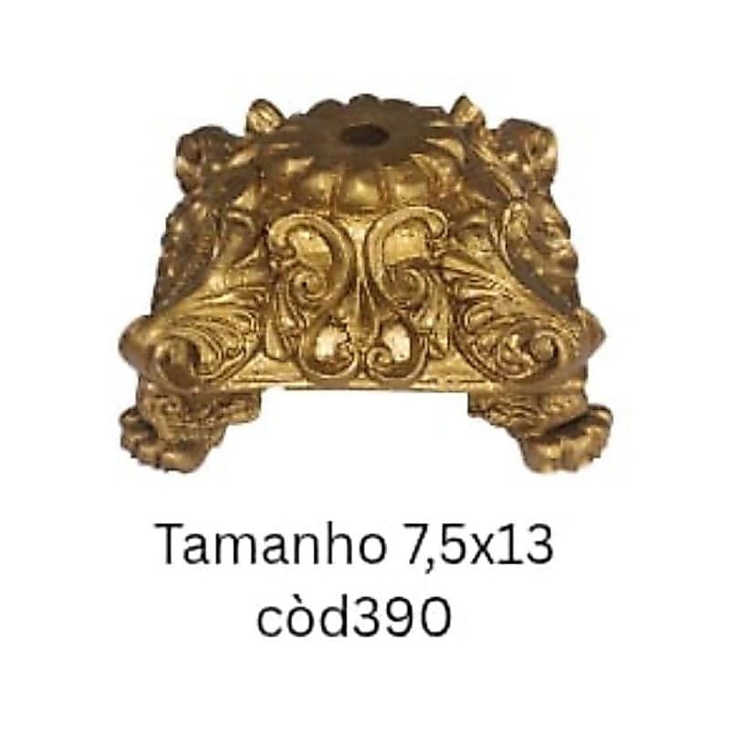 Base de resina para vasos de aramado