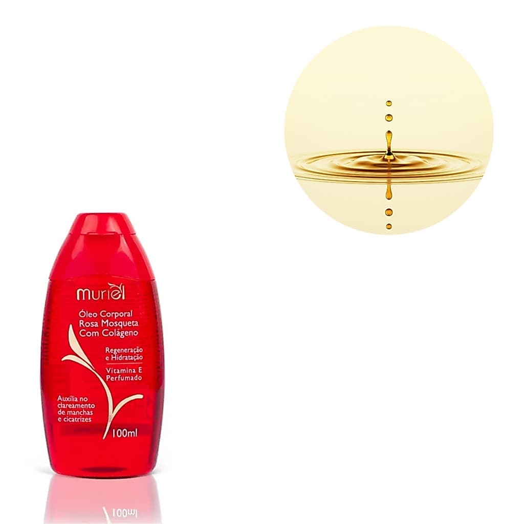 Óleo Desodorante Corporal 100ml Anti Manchas Muriel