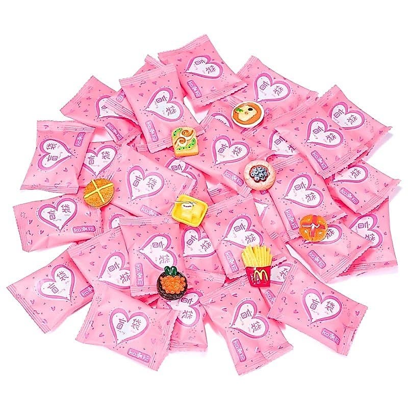 20 Pçs Bonito Mini Simulação Animal Saco Cego Brinquedos/Desenho Animado Falso Doces Garrafa