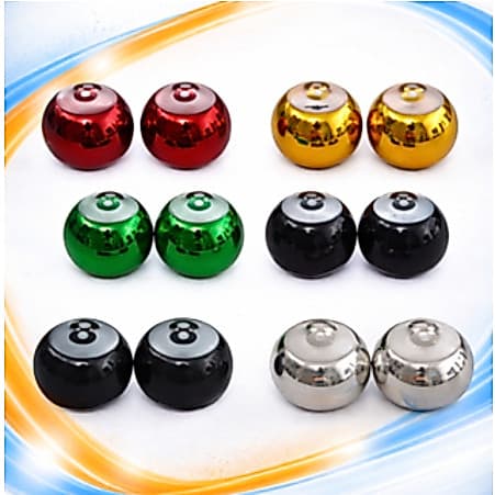 Pito Bola8 Com 2 Und. Colorido Universal