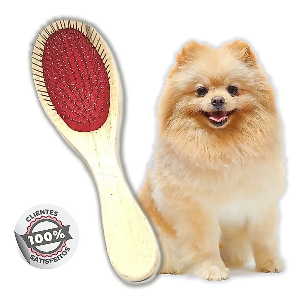 Escova Pente P Filhotes Spitz Lulu York Shihtzu Lhasa Maltês