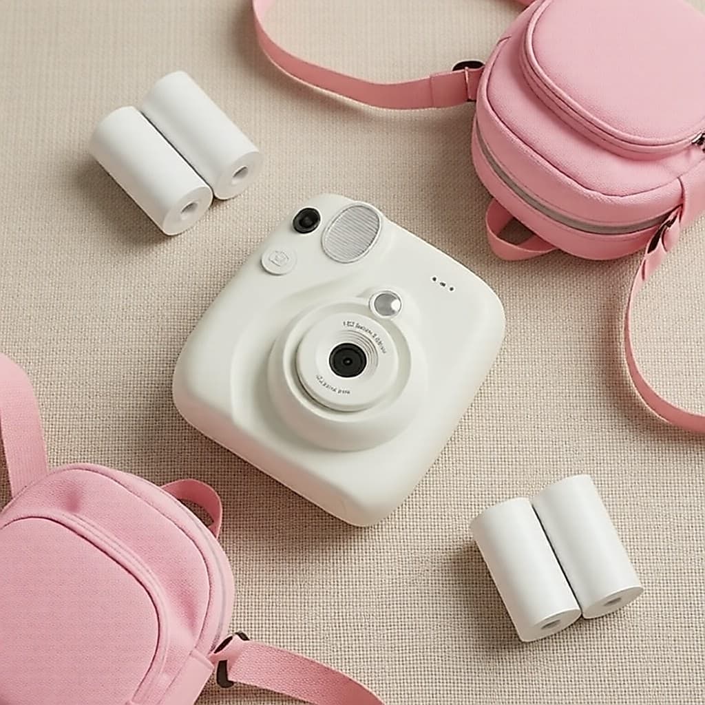 Câmera De Impressão Instantânea Para Crianças , Vídeo Digital , Fotografia , Brinquedo , Mini Impressora Térmica , Menin