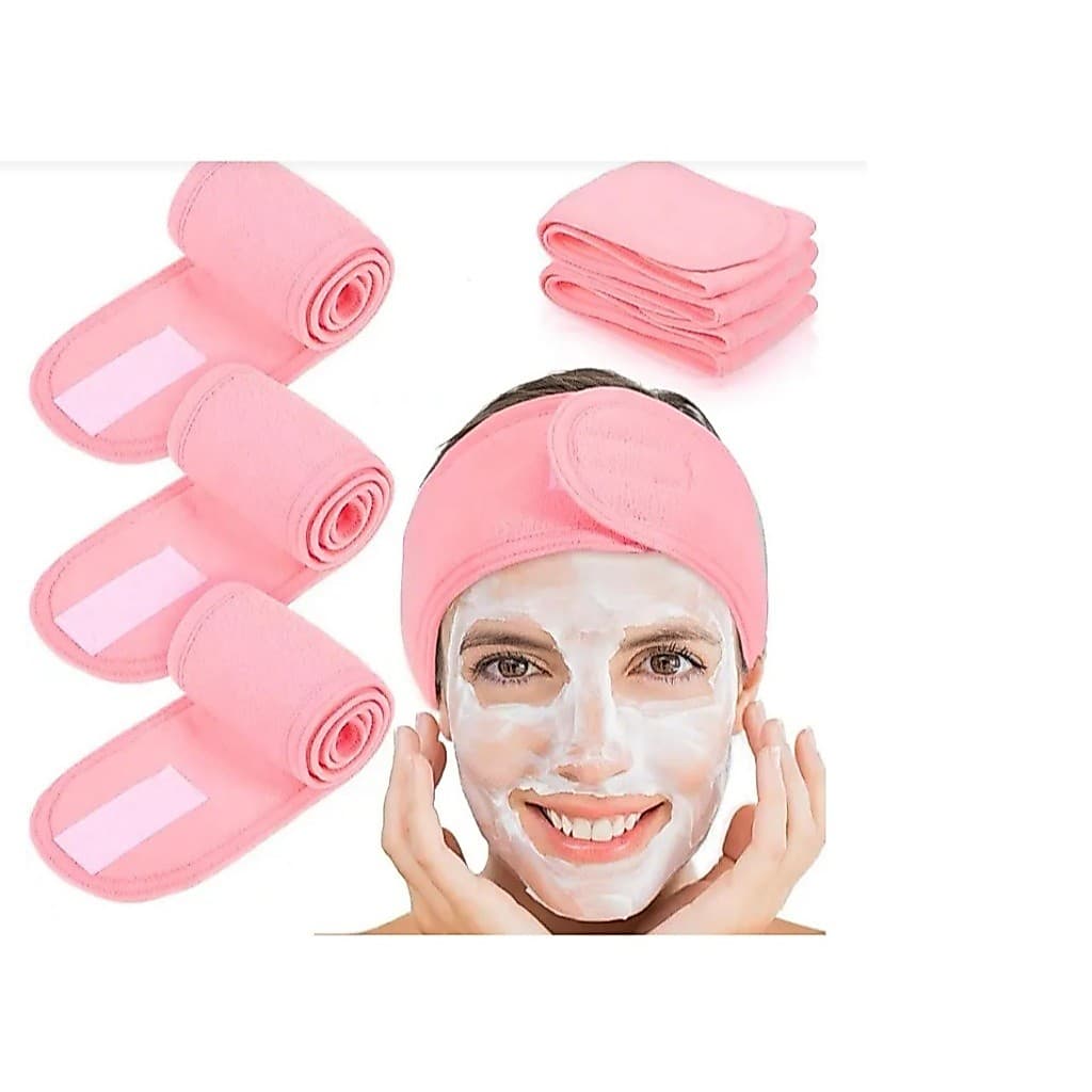 Spa Faixa De Cabelo Facial Turbante Adequada Para Banho , Maquiagem E Esportes - A -1 2 3