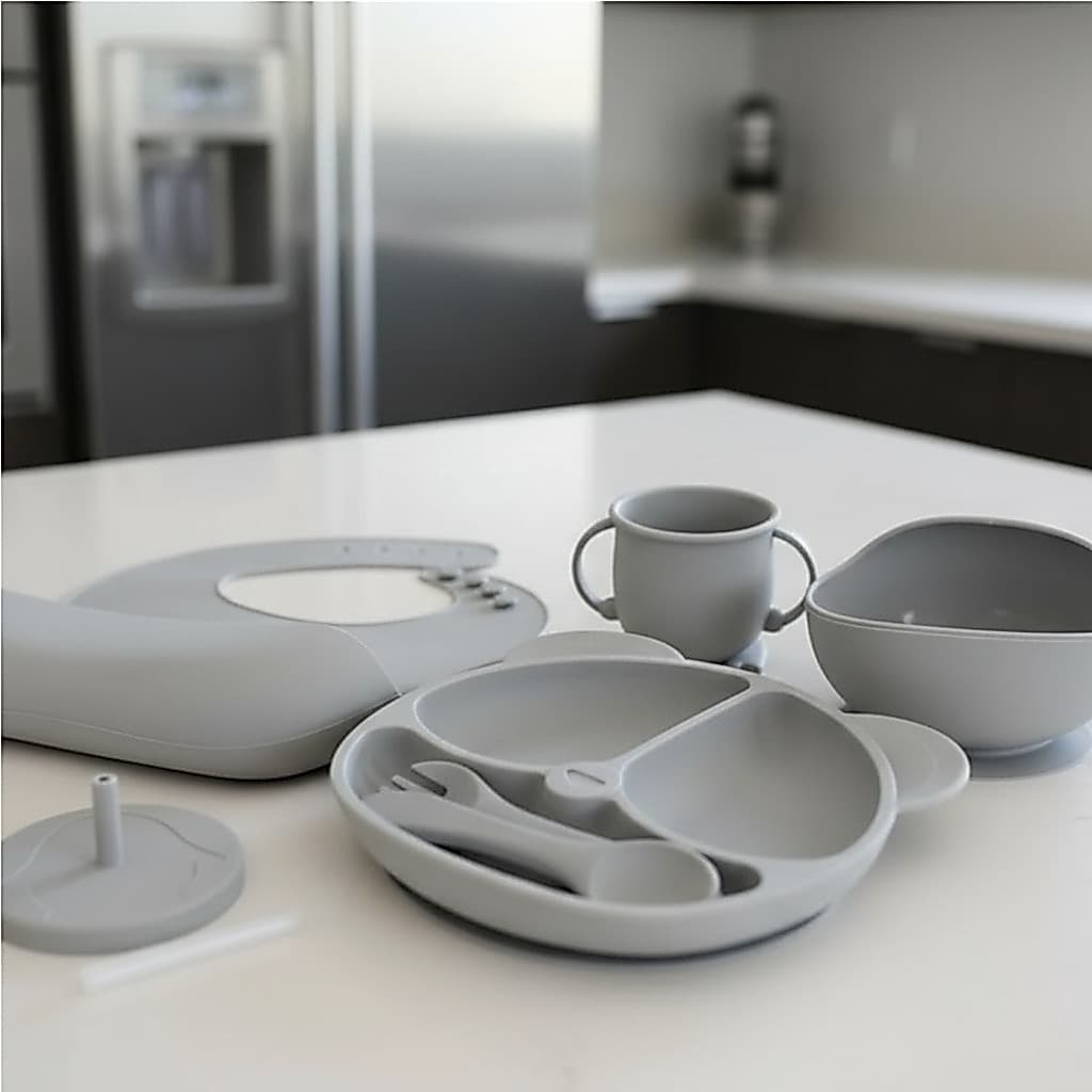 Conjunto 6 Pçs Completo Introdução Alimentar Lovely Vibe