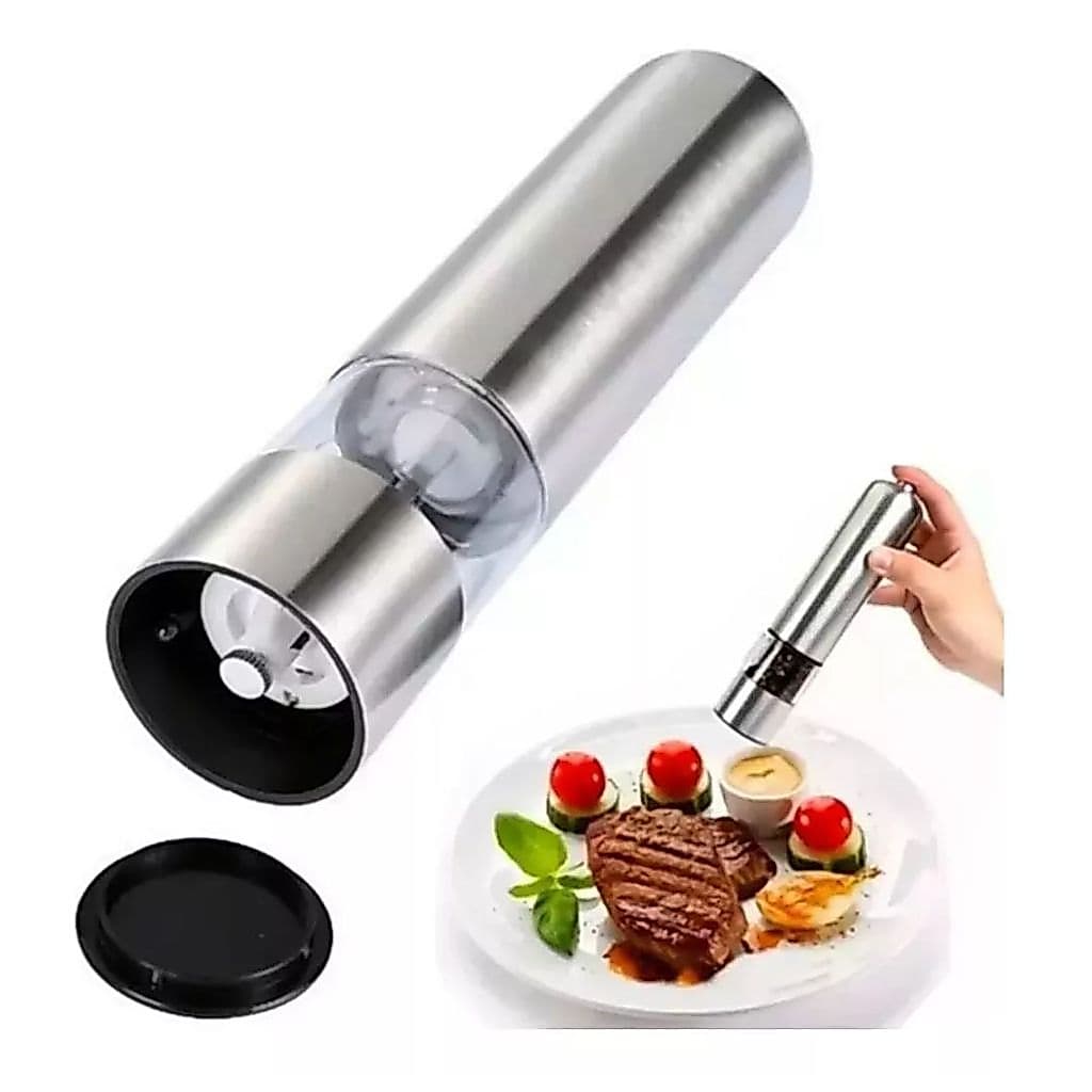 Moedor De Sal E Pimenta  Aço Inox Cozinha Gourmet
