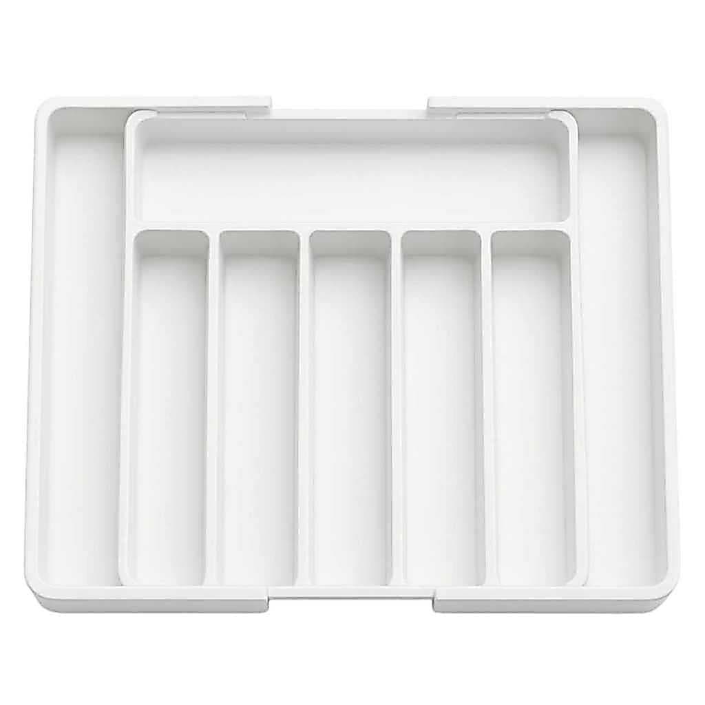Organizador De Utensílios Porta Talheres Ajustável Expansível Gaveta Cozinha Bandeja Extensor