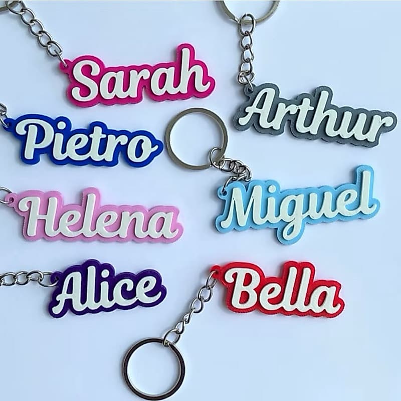 CHAVEIRO PERSONALIZADO  COM NOME