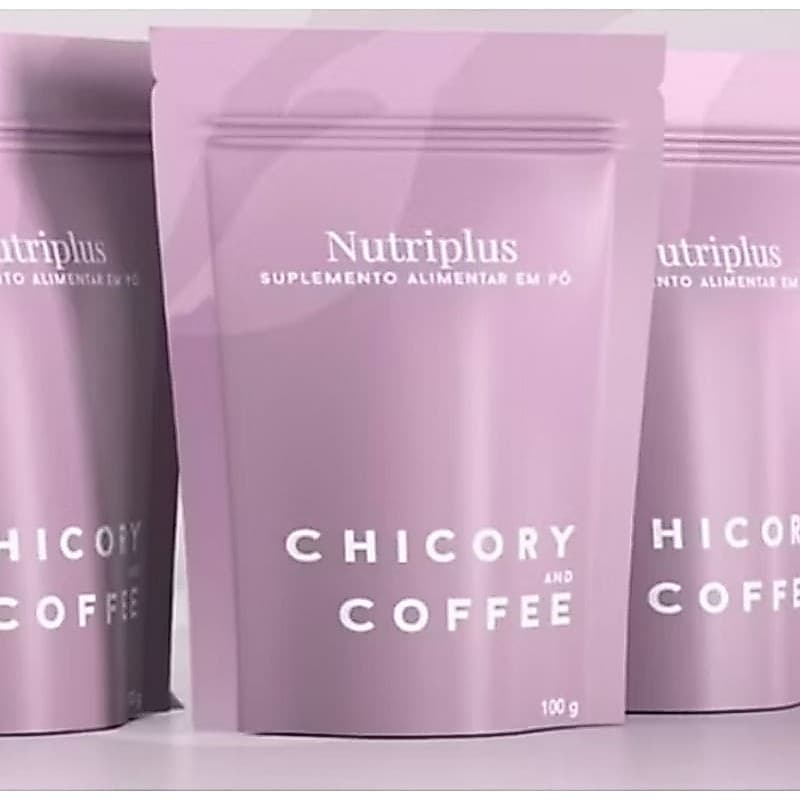 Nutriplus Chicory e Coffee - solúvel Farmasi - café - tratamento e sabor - vegano e sem gluten