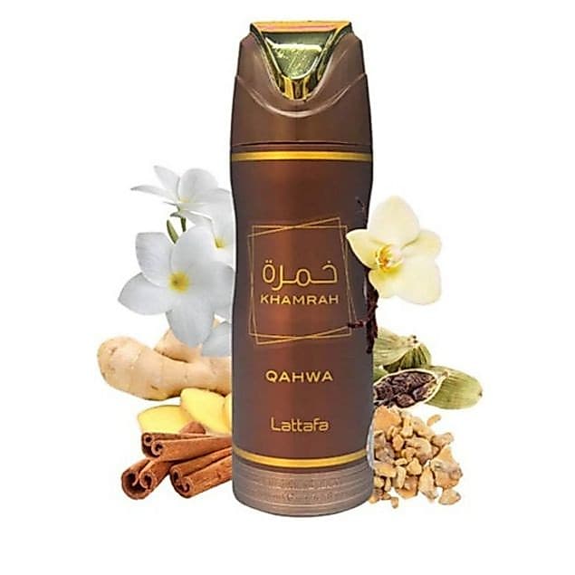 Khamrah qahwa spray corporal lattafa