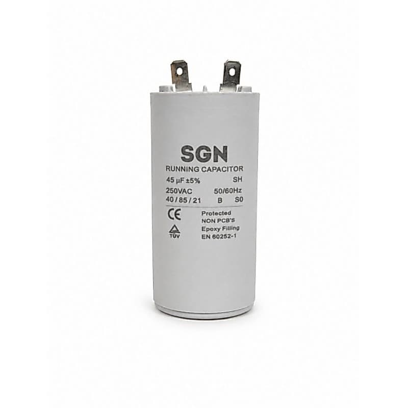 Capacitor Lavadora Brastemp Consul 45uf 250Vac 127v