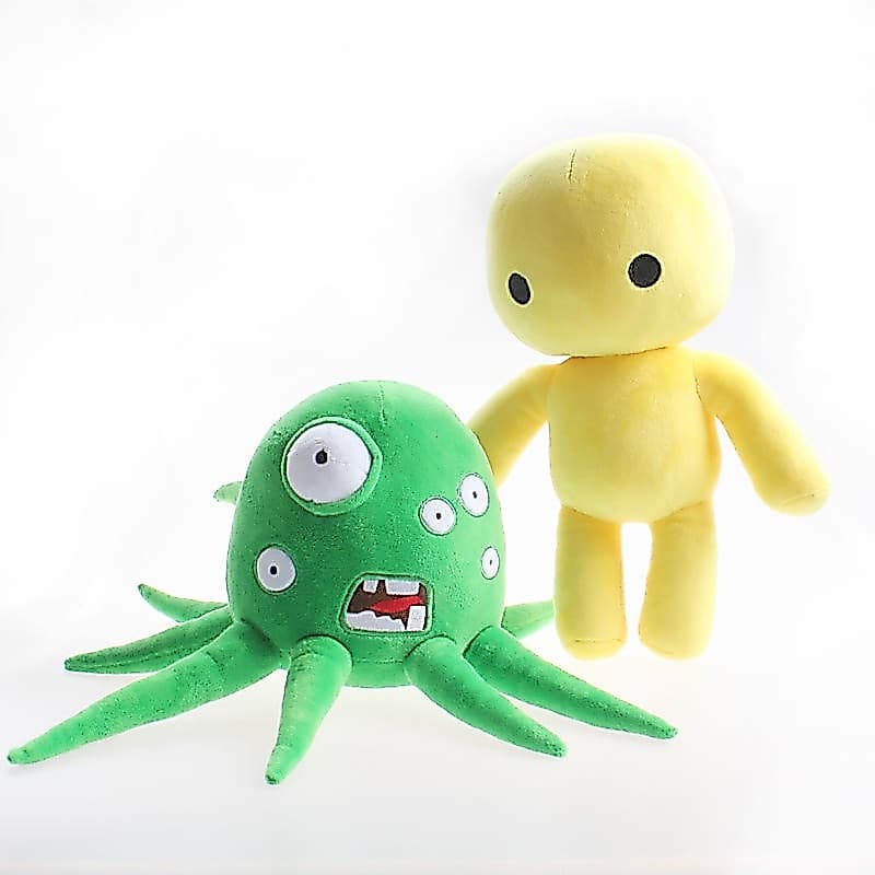 Jogo Do Vapor Wobbly Life Swing Boneca De Pelúcia Cartoon Octopus Monster Doll