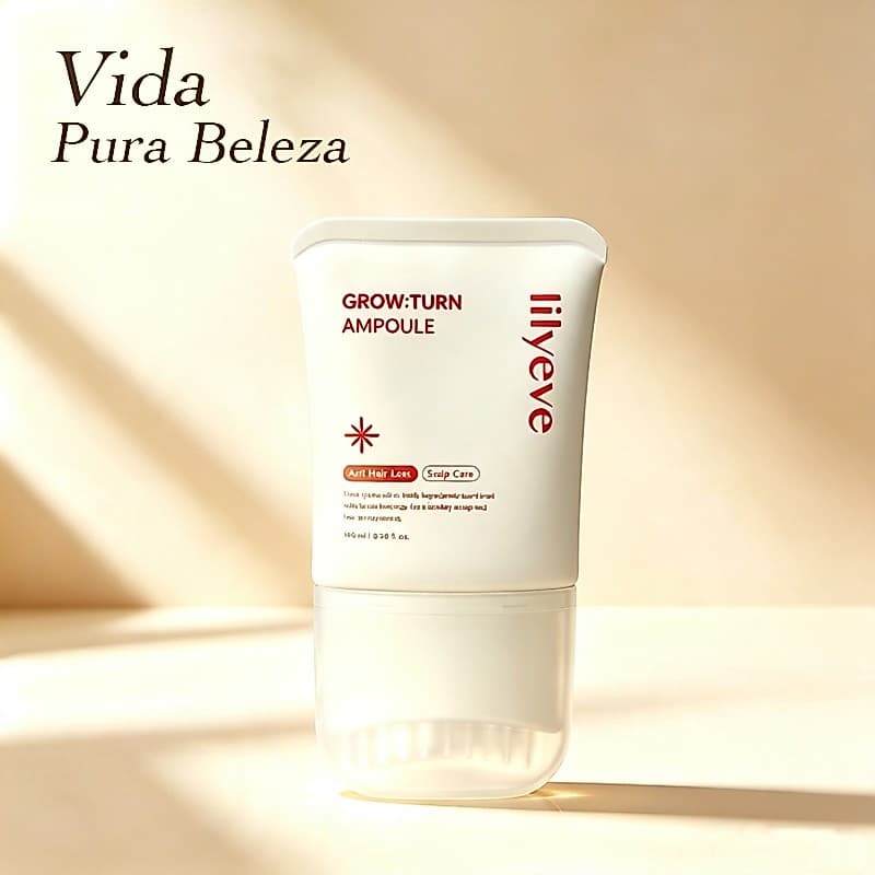LILYEVE Grow:Turn Ampoule 100ml-Soro Anti-Queda Para Couro Cabeludo Com Aplicador De Pincel