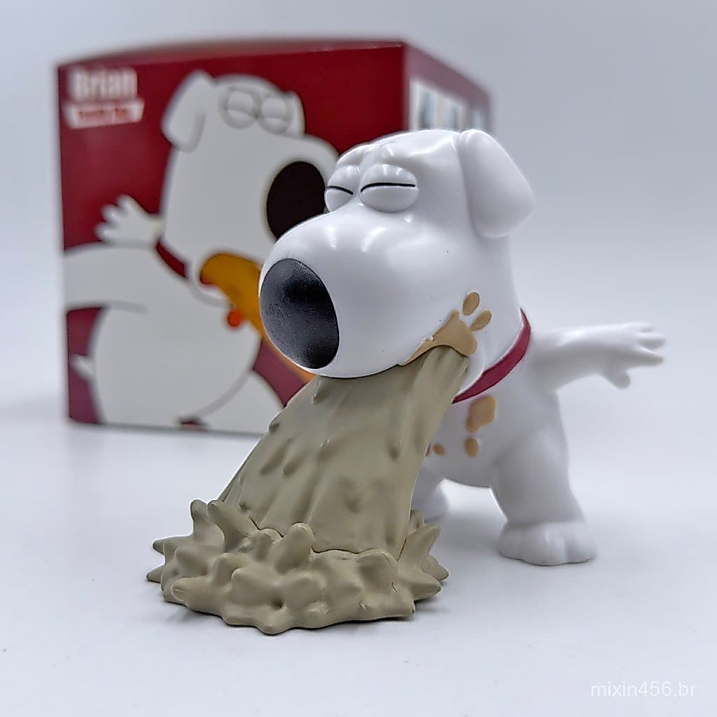 Novo produto: Figura do Brian, um Brian hilário do desenho animado, figura de merchandising de anime, presente de aniver