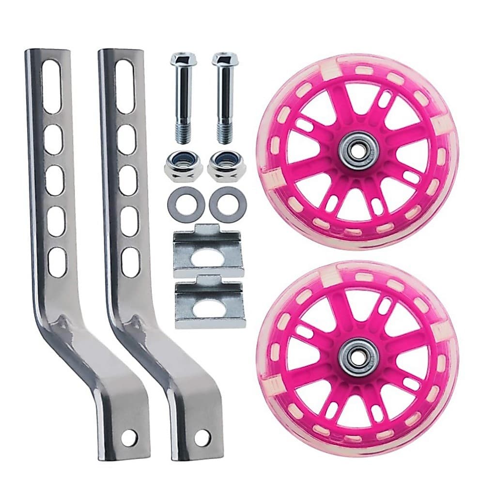 Kit De Montagem De Estabilizador De Bicicleta-Roda Auxiliar De Equilíbrio Silencioso Para Bicicletas Dobráveis Infantis