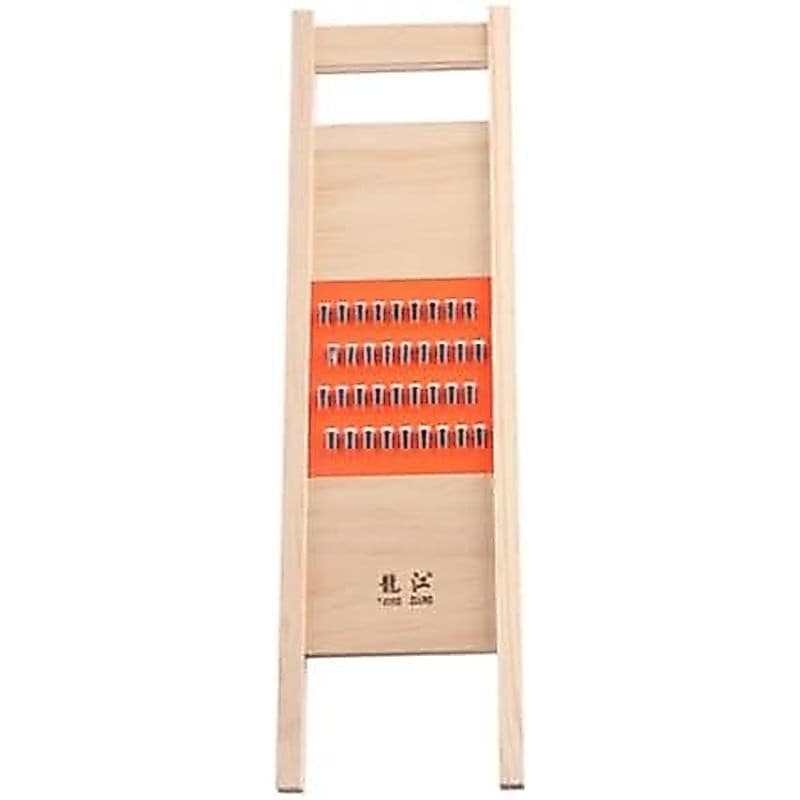 Fatiador De Vegetais De Aço Inoxidável , Ralador De Alimentos Portátil Com Cabo De Madeira , Triturador Julienne , Para