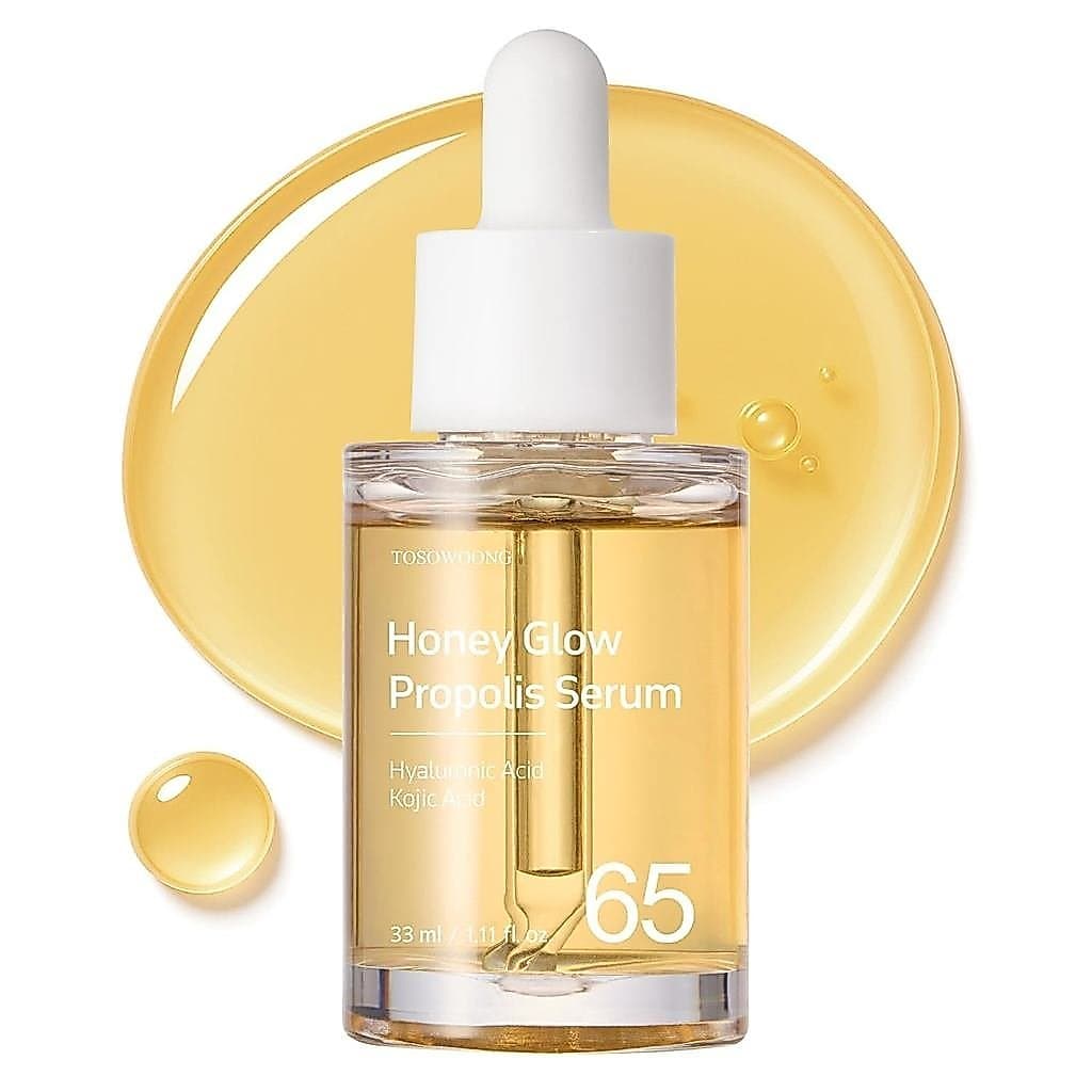 TOSOWOONG HoneyGlow Sérum 65% Própolis para Manchas e Tom Irregular, Barreira 8TSW