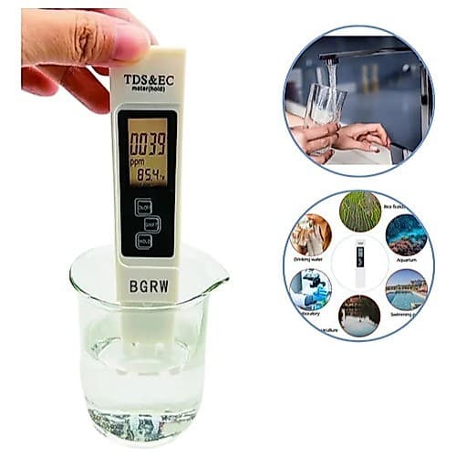 Medidor Digital De Agua Teste Qualidade Pureza Temperatura
